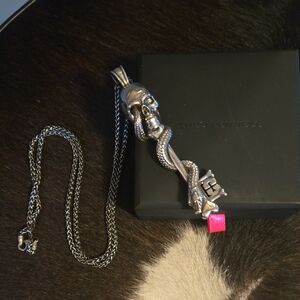 Theo Fennell Skull Necklace